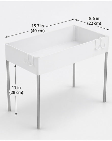 Adjustable Under Sink Organizer – Maximize Your Storage Space