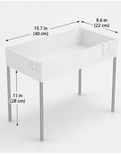 Adjustable Under Sink Organizer – Maximize Your Storage Space