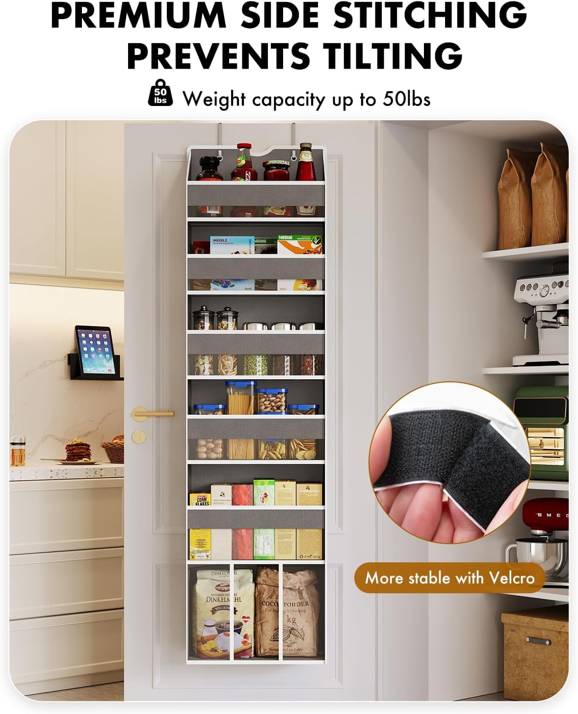 Over The Door Organizer-Maximize Space & Keep Your Home Clutter-Free