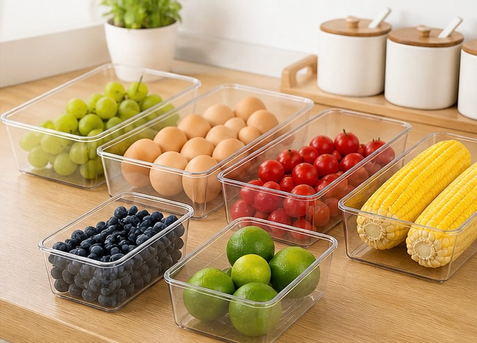 Refrigerator Organizer Bins – Keep Your Fridge Clean & Organized