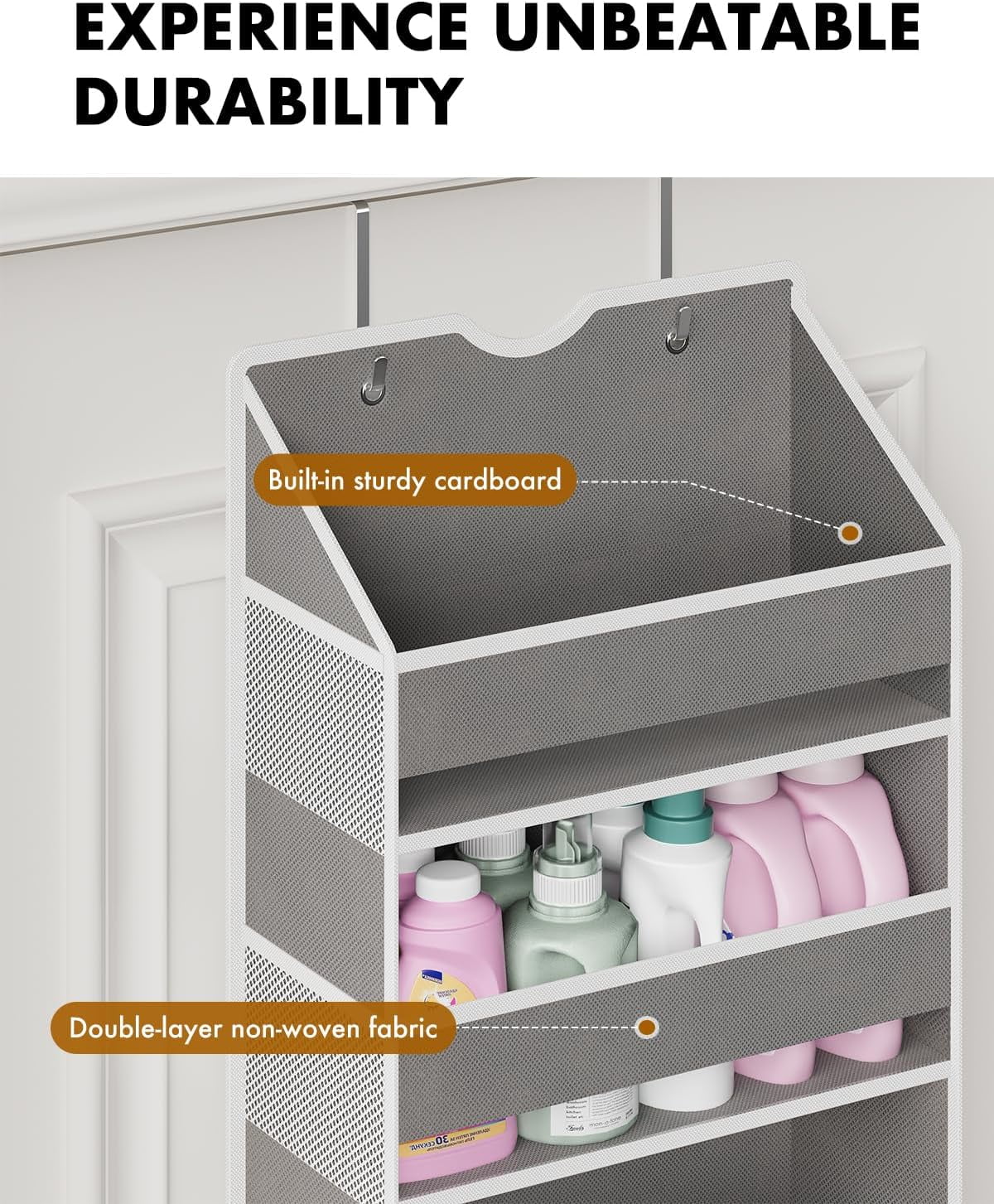 Over The Door Organizer-Maximize Space & Keep Your Home Clutter-Free